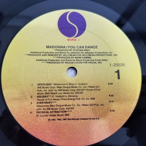 Madonna You Can Dance Club Remix Album 12" Vinyl Record LP Music Song VG/VG 1987 - Picture 4 of 13